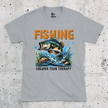 Sport Grey, Cheaper Than Therapy Tee – fish-room