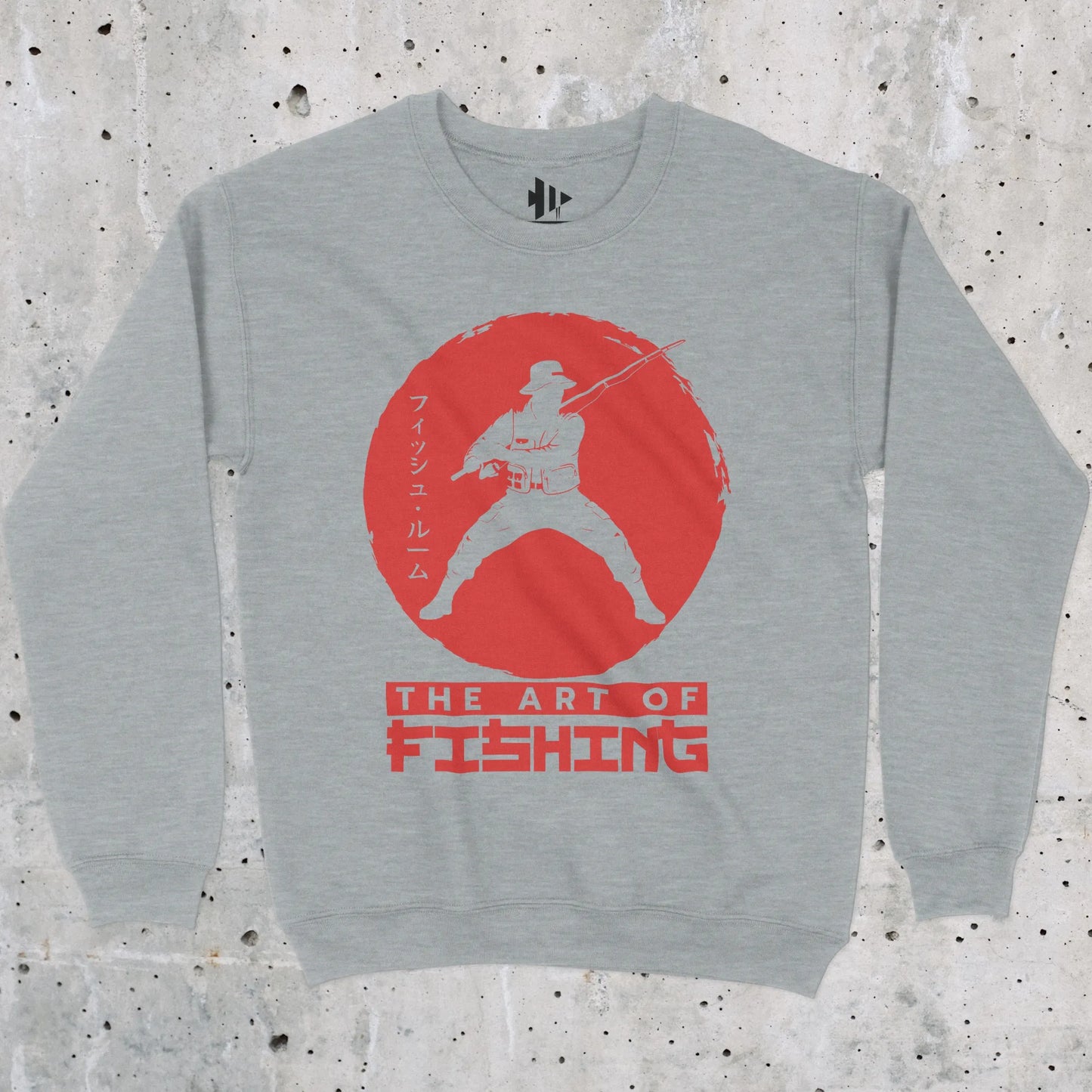 Sport Grey, The Art Of Fishing Sweatshirt – fish-room
