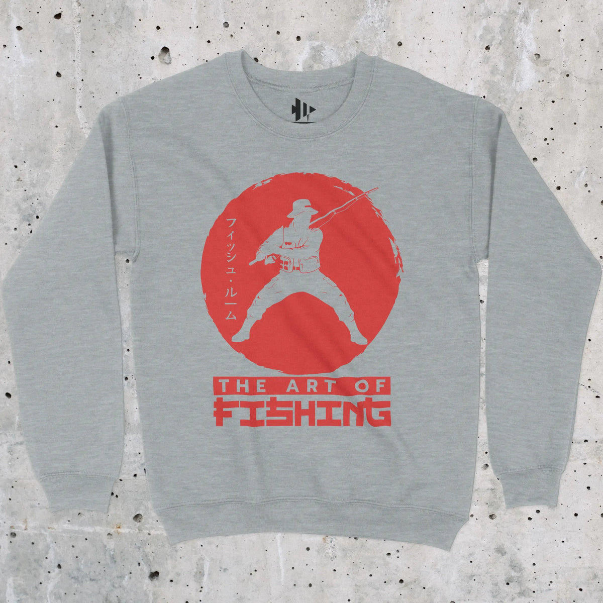 Sport Grey, The Art Of Fishing Sweatshirt – fish-room
