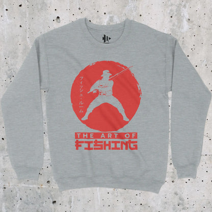 Sport Grey, The Art Of Fishing Sweatshirt – fish-room