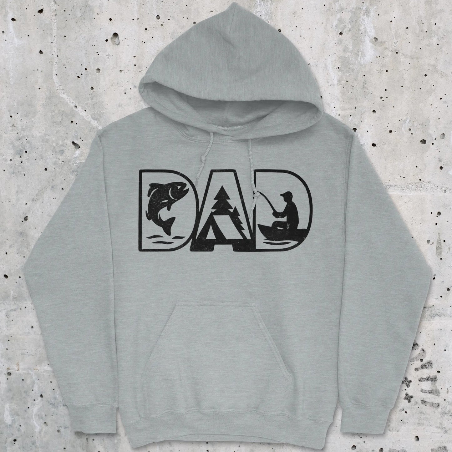 Sport Grey, Dad Hoodie – fish-room