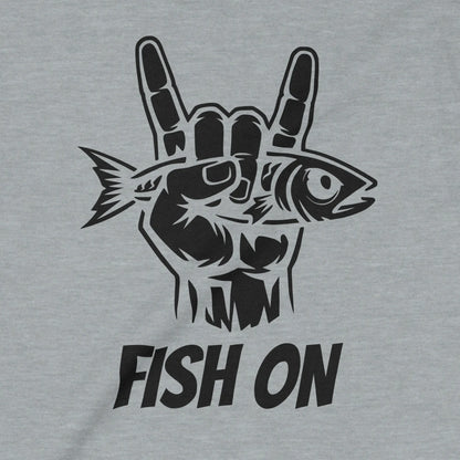 Sport Grey, Fish On Sweatshirt – fish-room