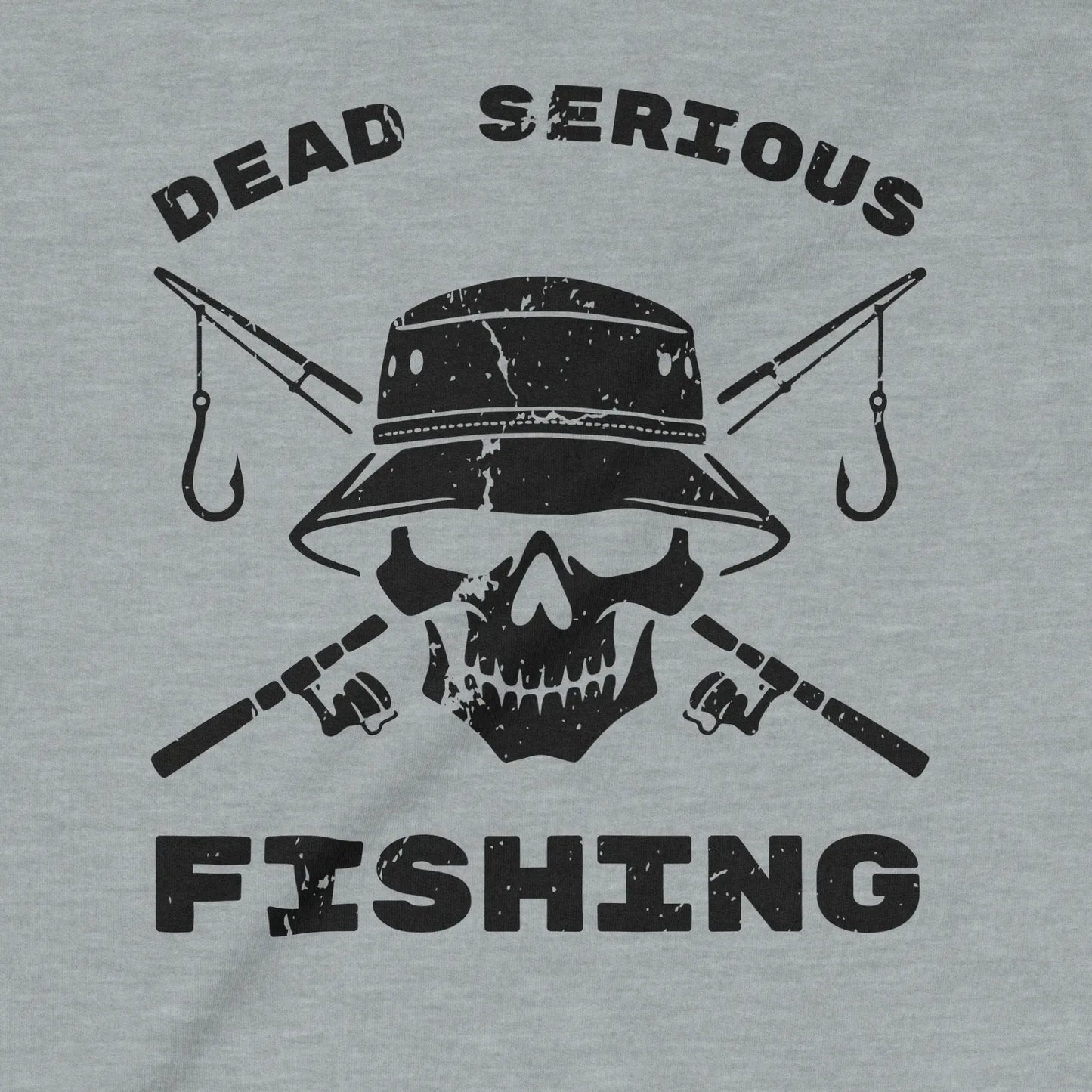 Sport Grey, Dead Serious Fishing Sweatshirt – fish-room