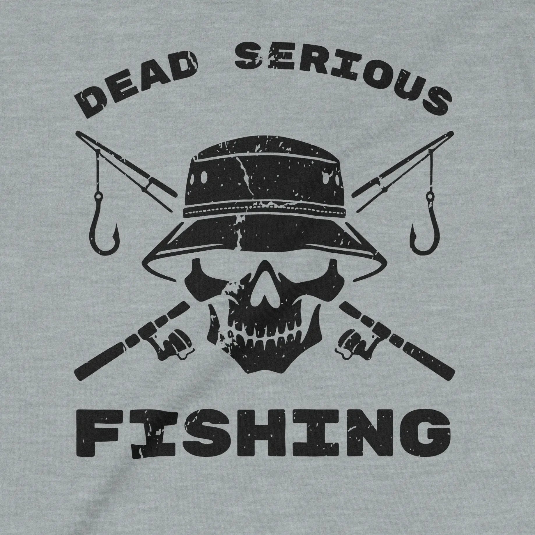 Sport Grey, Dead Serious Fishing Sweatshirt – fish-room