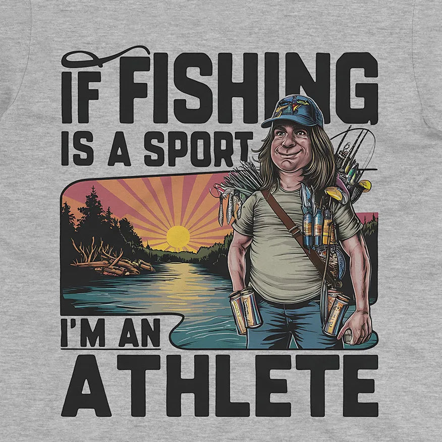 Fishing Athlete Tee