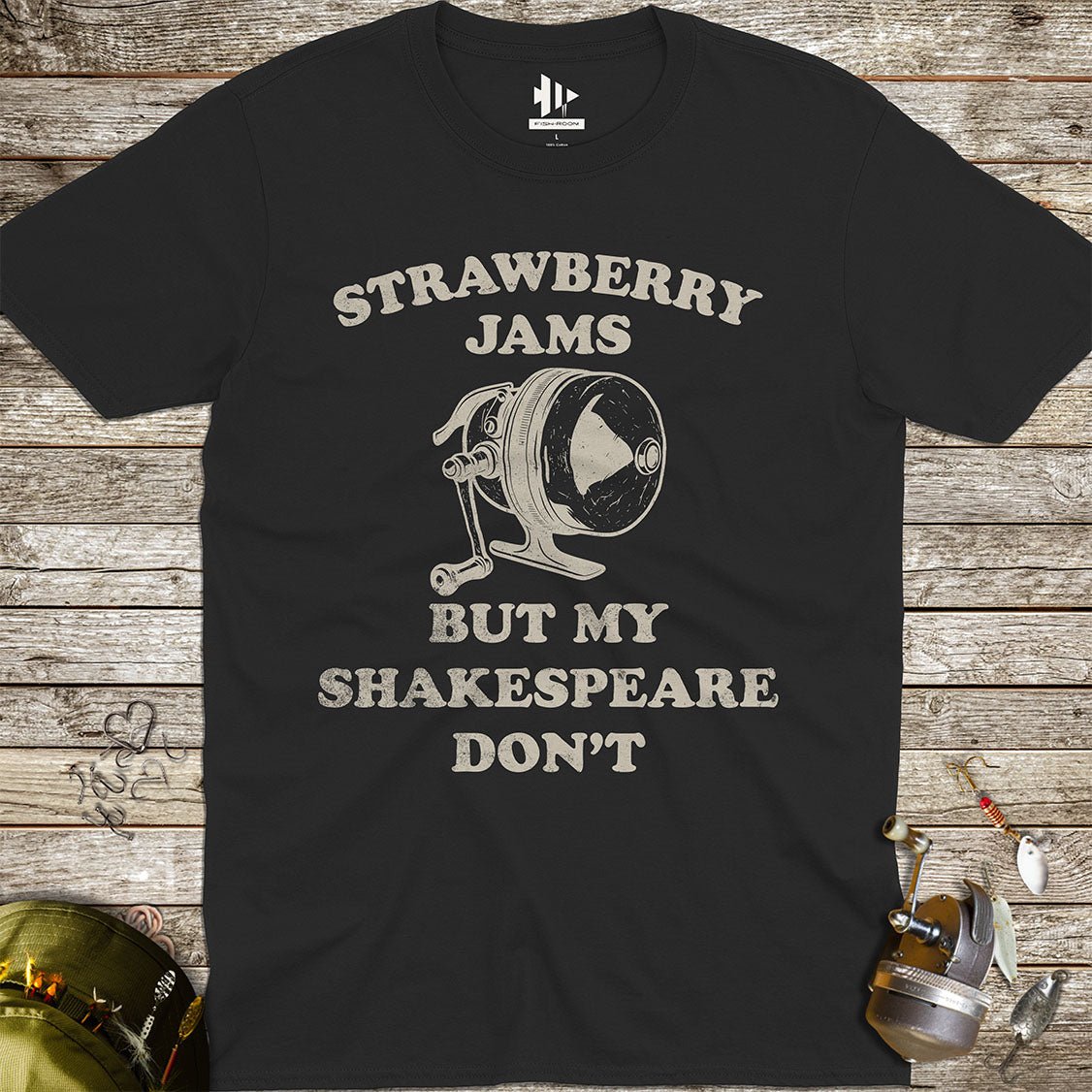 Strawberry Jams – But My Shakespeare Don’t Tee - FISH - ROOM LLC