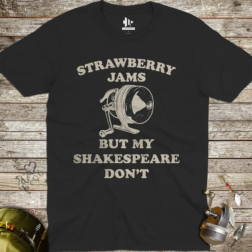 Strawberry Jams – But My Shakespeare Don’t Tee - FISH - ROOM LLC