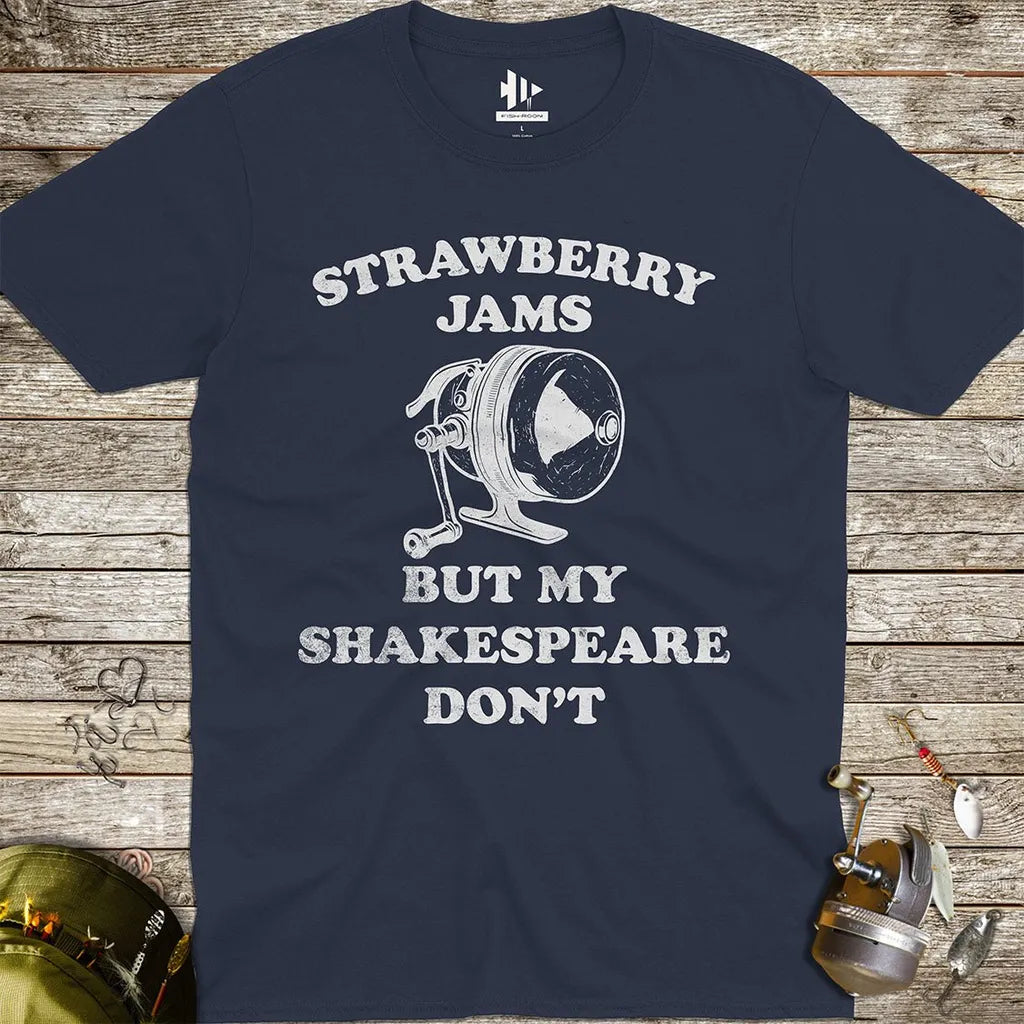 Strawberry Jams – But My Shakespeare Don’t Tee - FISH - ROOM LLC