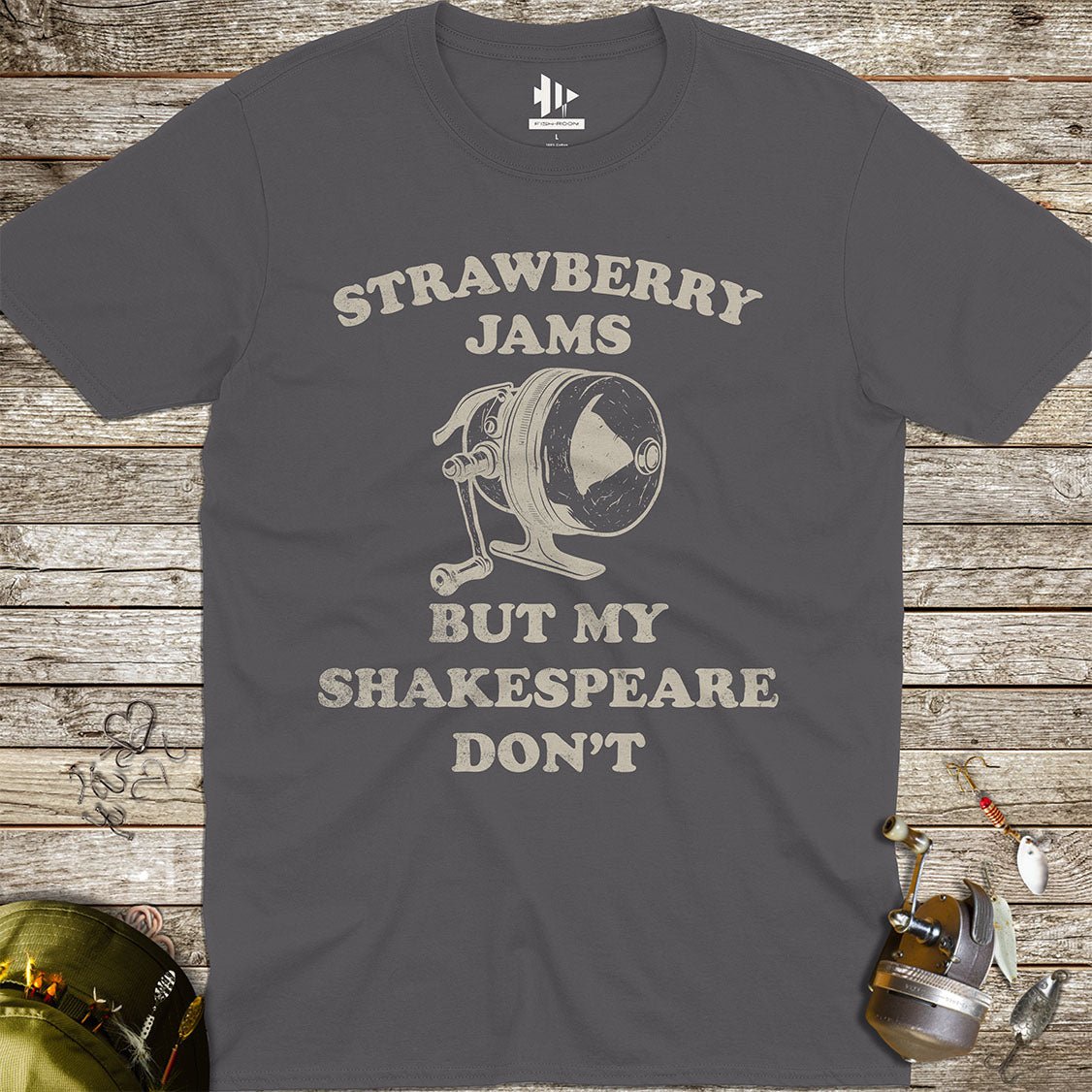 Strawberry Jams – But My Shakespeare Don’t Tee - FISH - ROOM LLC