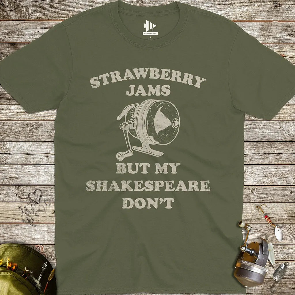 Strawberry Jams – But My Shakespeare Don’t Tee - FISH - ROOM LLC
