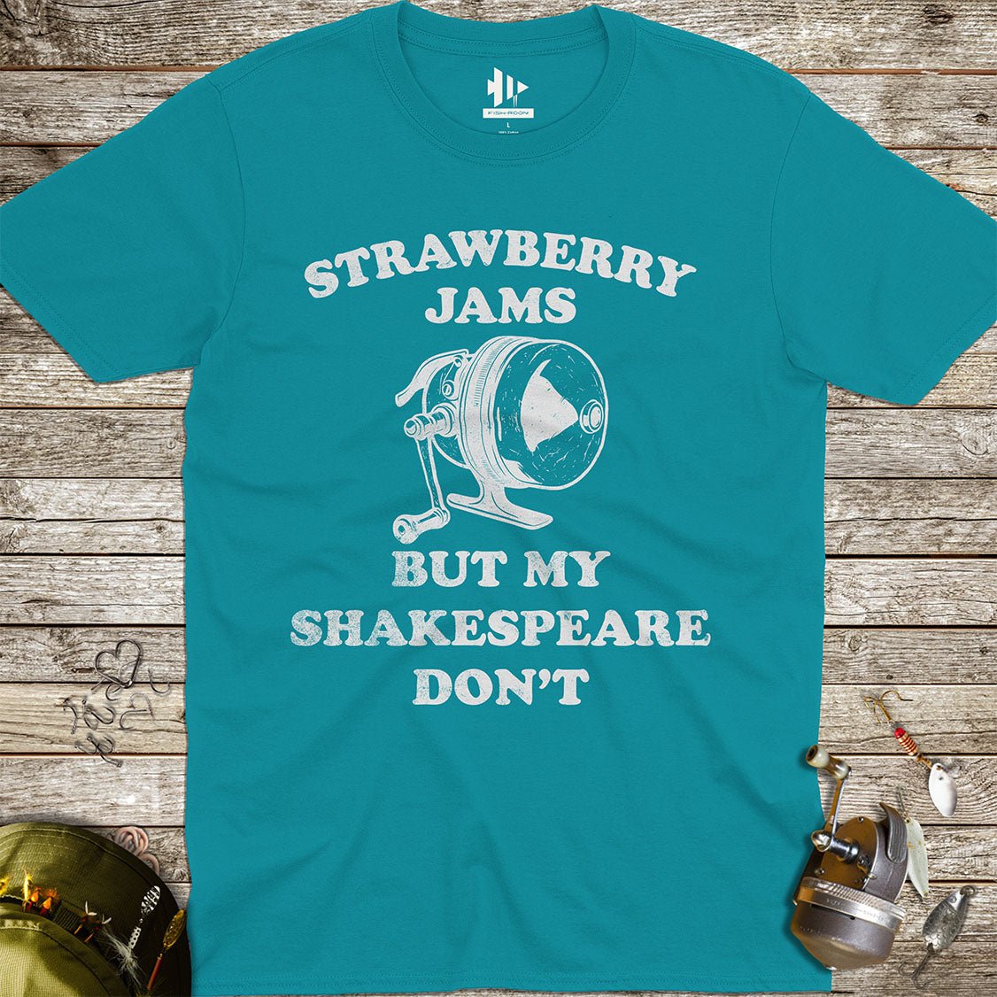 Strawberry Jams – But My Shakespeare Don’t Tee - FISH - ROOM LLC