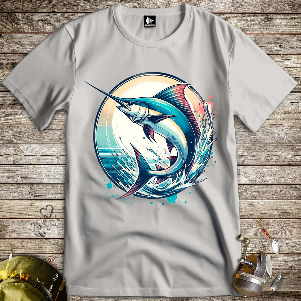 Swordfish Ocean Sunset Tee - FISH - ROOM LLC