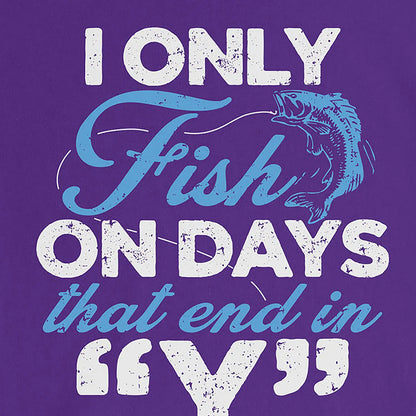 Team Purple, ‘Y’-Day Fishing Ladies’ Tee – fish-room