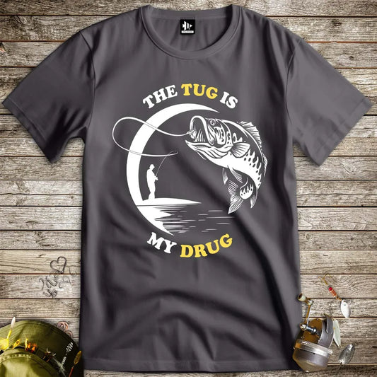 The Tug Is My Drug Tee - FISH - ROOM LLC