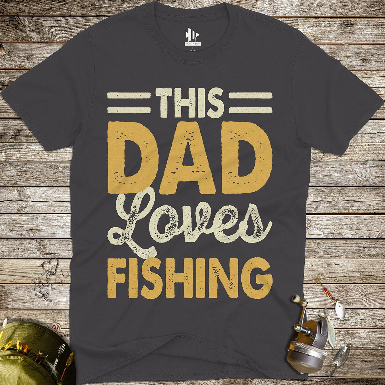 This Dad Loves Fishing Tee - FISH - ROOM LLC