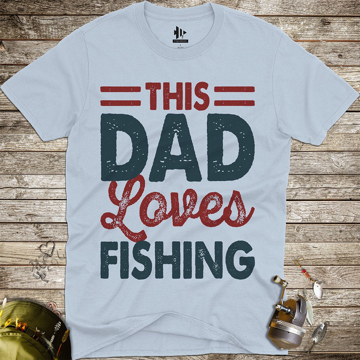 This Dad Loves Fishing Tee - FISH - ROOM LLC