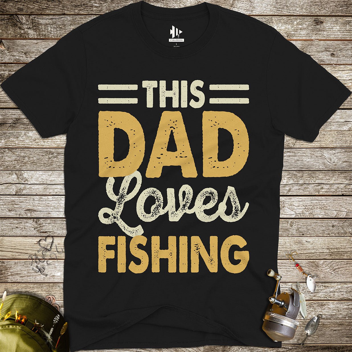 This Dad Loves Fishing Tee - FISH - ROOM LLC