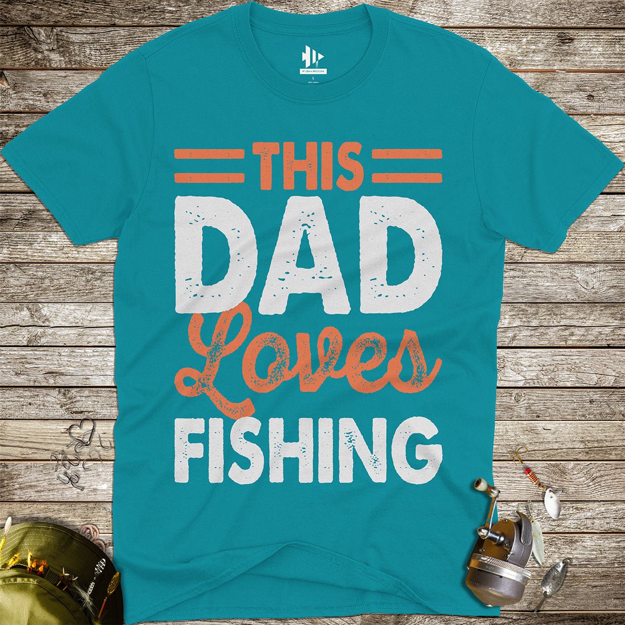 This Dad Loves Fishing Tee - FISH - ROOM LLC
