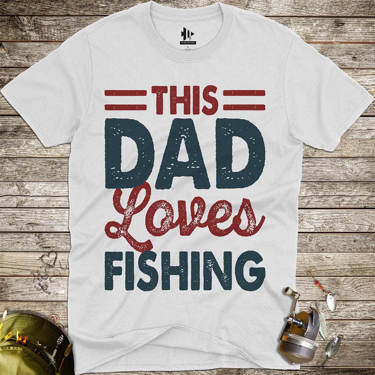 This Dad Loves Fishing Tee - FISH - ROOM LLC