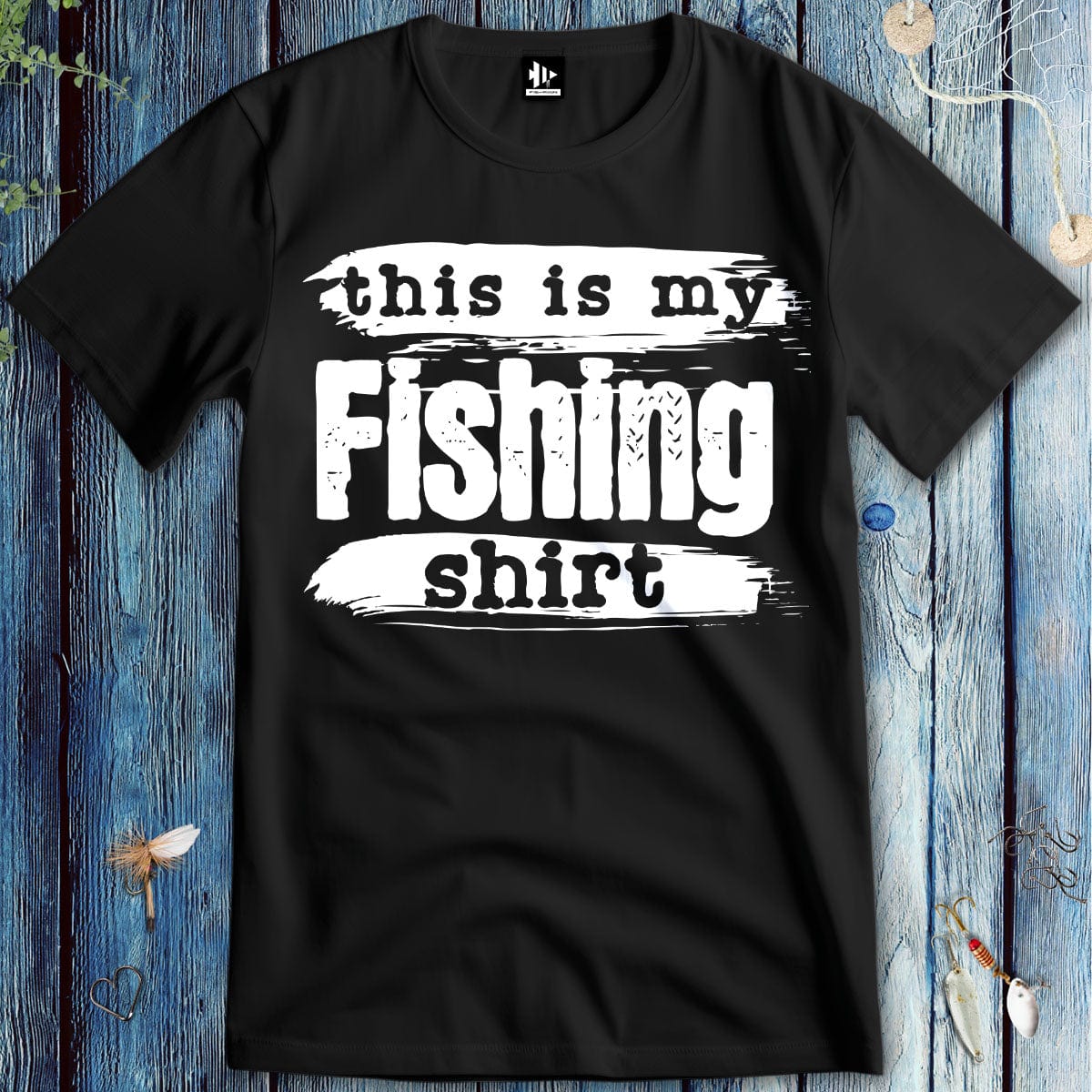 fish-room llc T-Shirt Black / S This is My Fishing Shirt