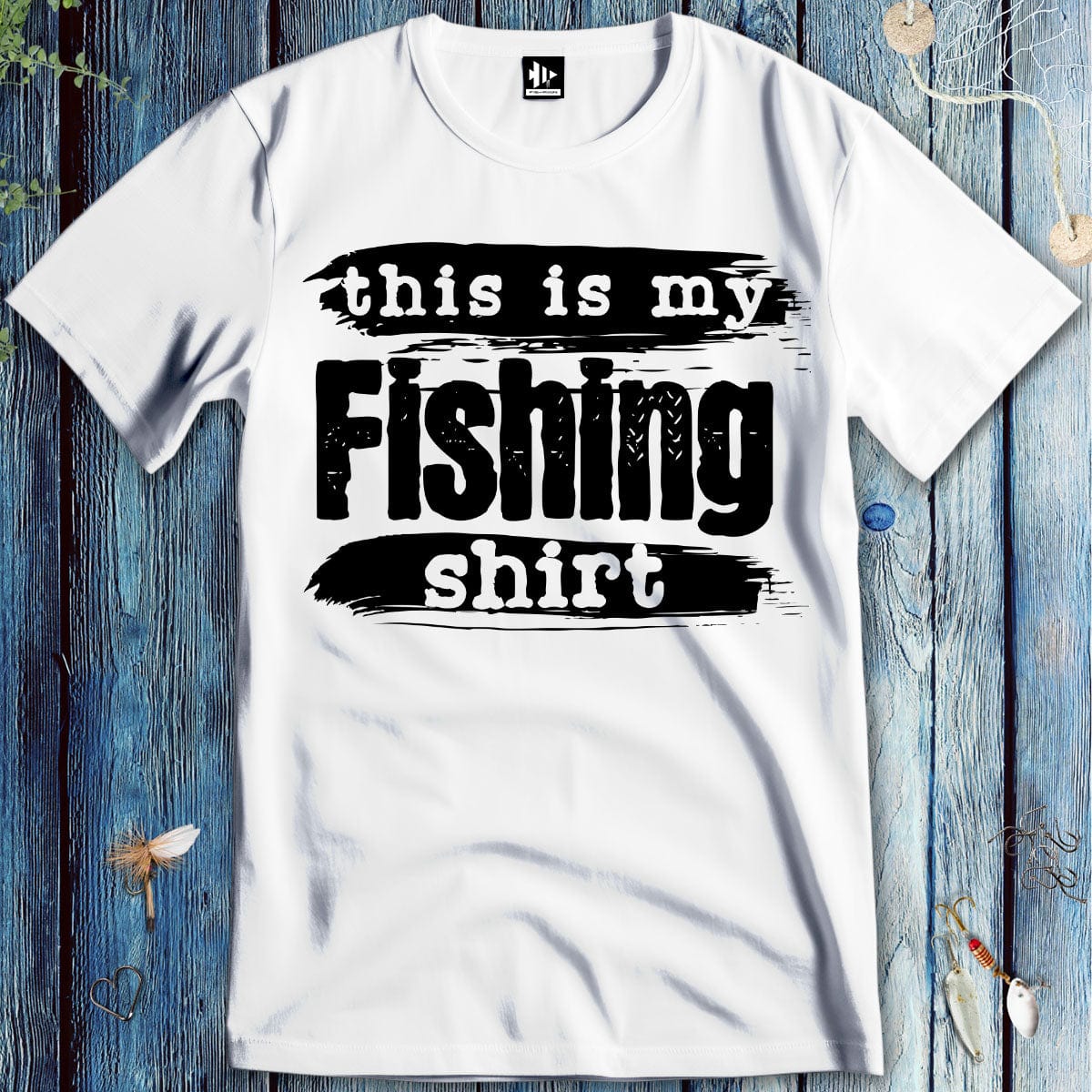 fish-room llc T-Shirt White / S This is My Fishing Shirt