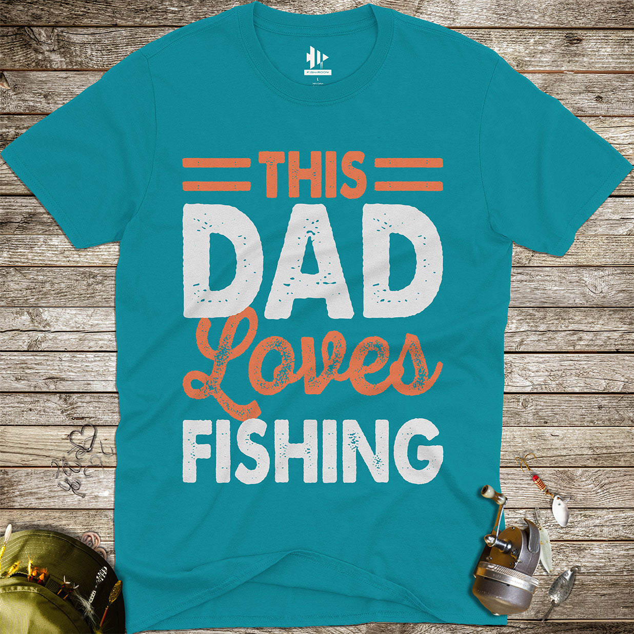 This Dad Loves Fishing Tee