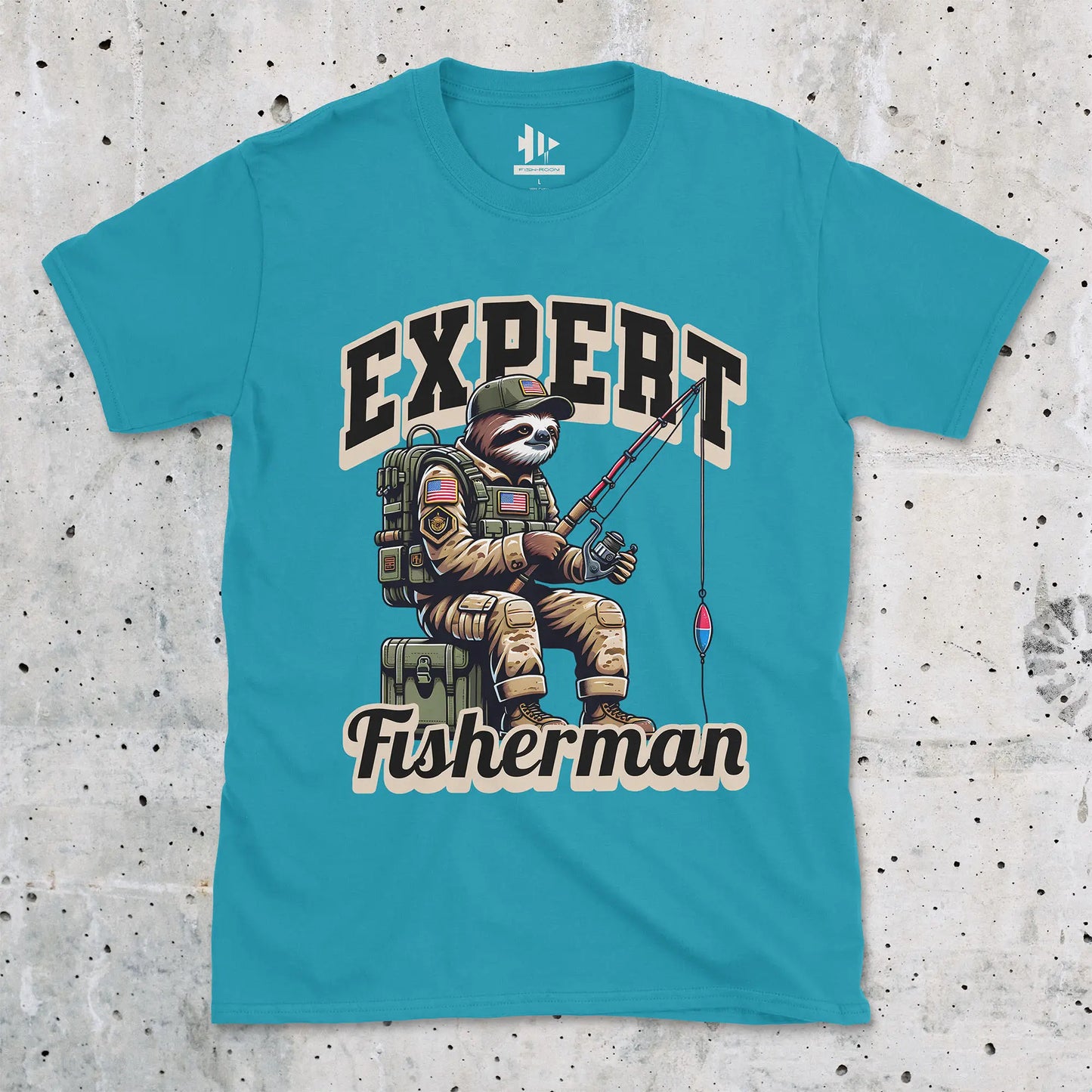 Tropical Blue, Expert Fisherman Tee – fish-room