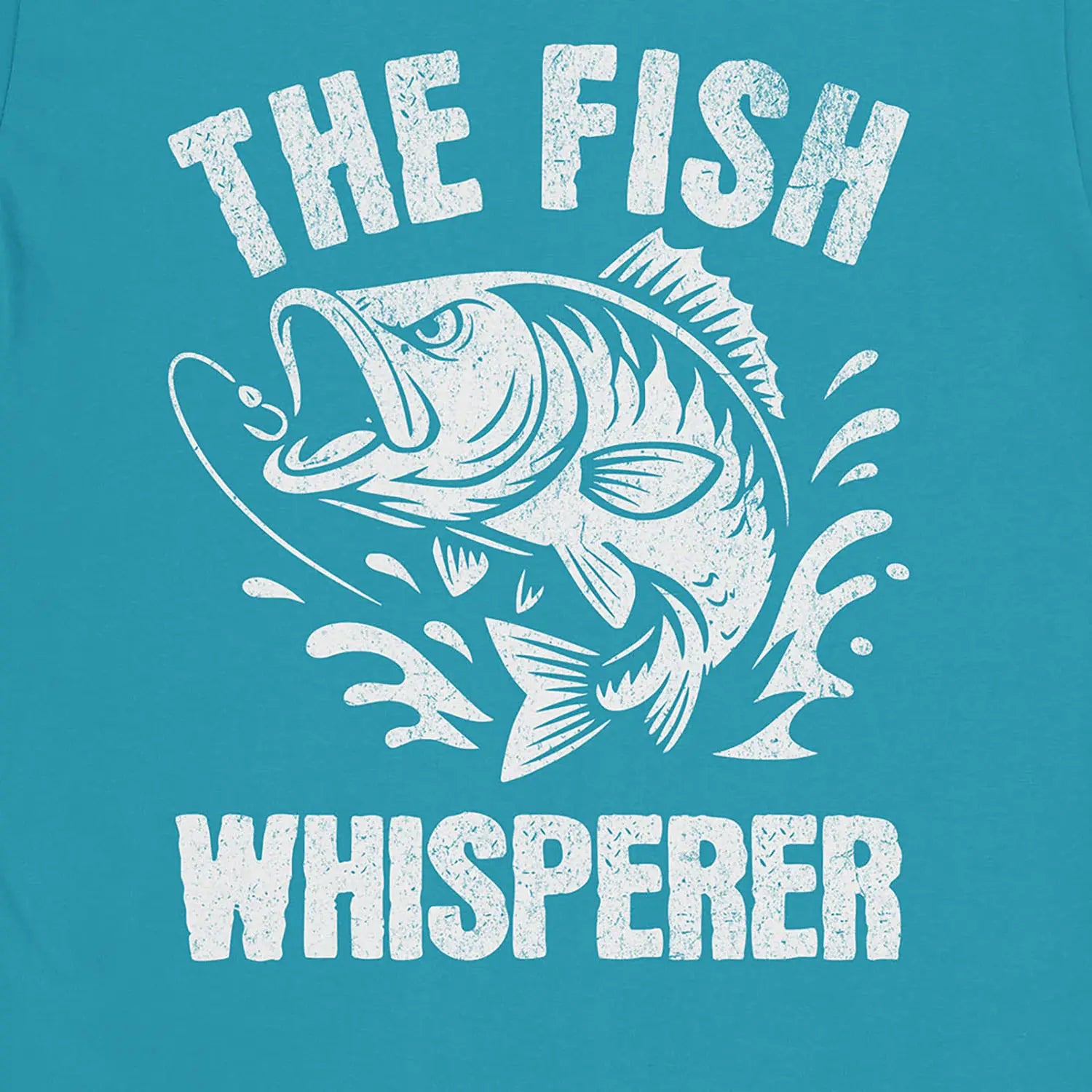 The Fish Whisperer Tee Tropical Blue T-Shirt