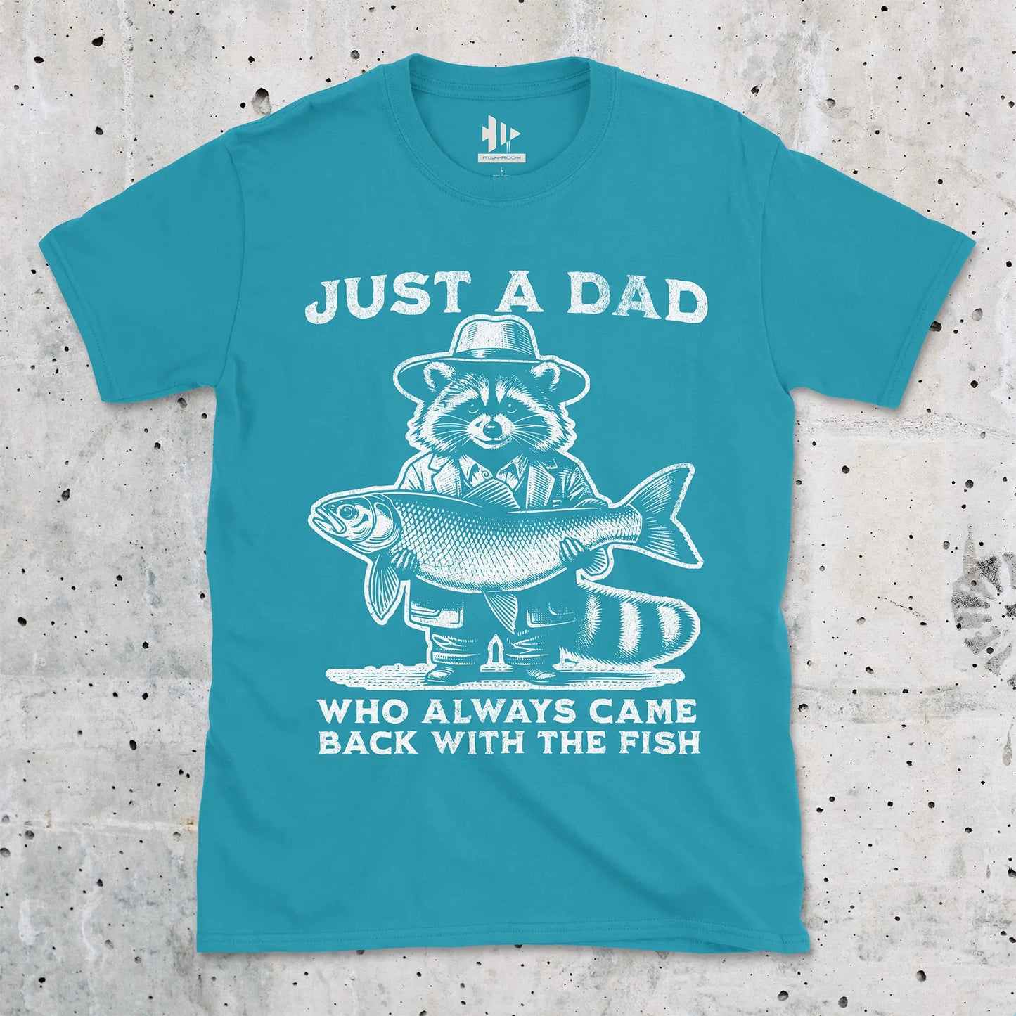 Tropical Blue, Just a Dad Who Always Came Back With a Fish Tee – fish-room