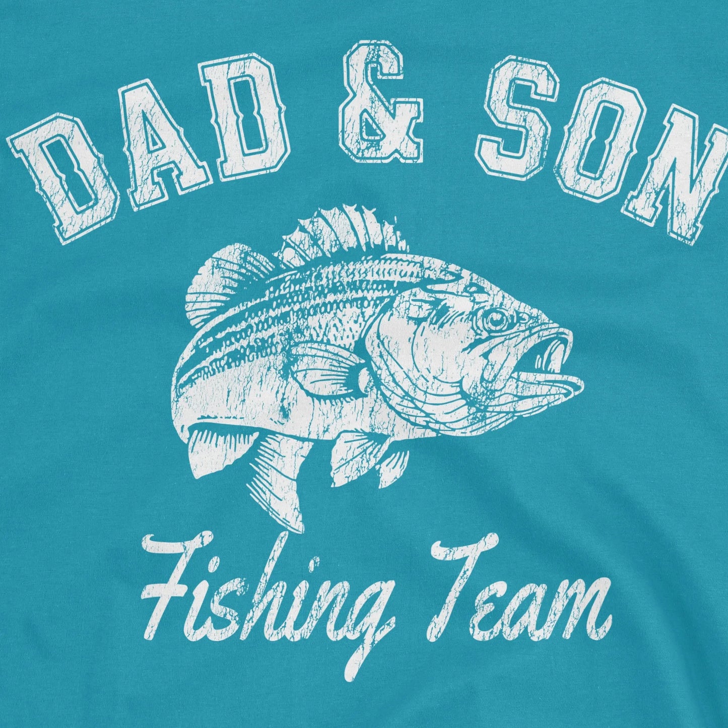 Tropical Blue, Dad and Son Fishing Team Tee – fish-room