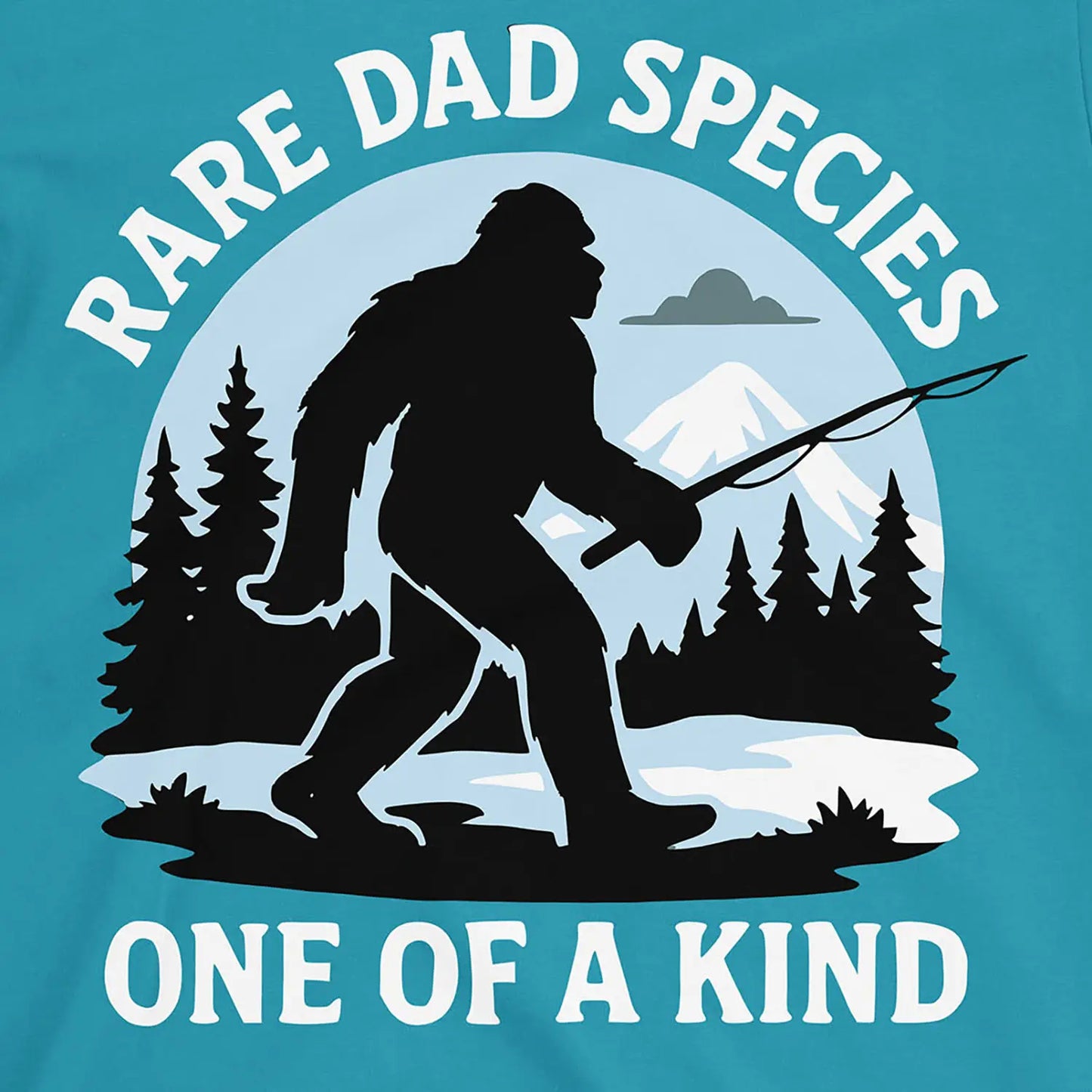 Tropical Blue, Rare Dad Species – One of a Kind Tee – fish-room