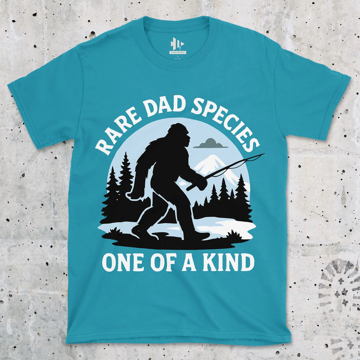 Tropical Blue, Rare Dad Species – One of a Kind Tee – fish-room