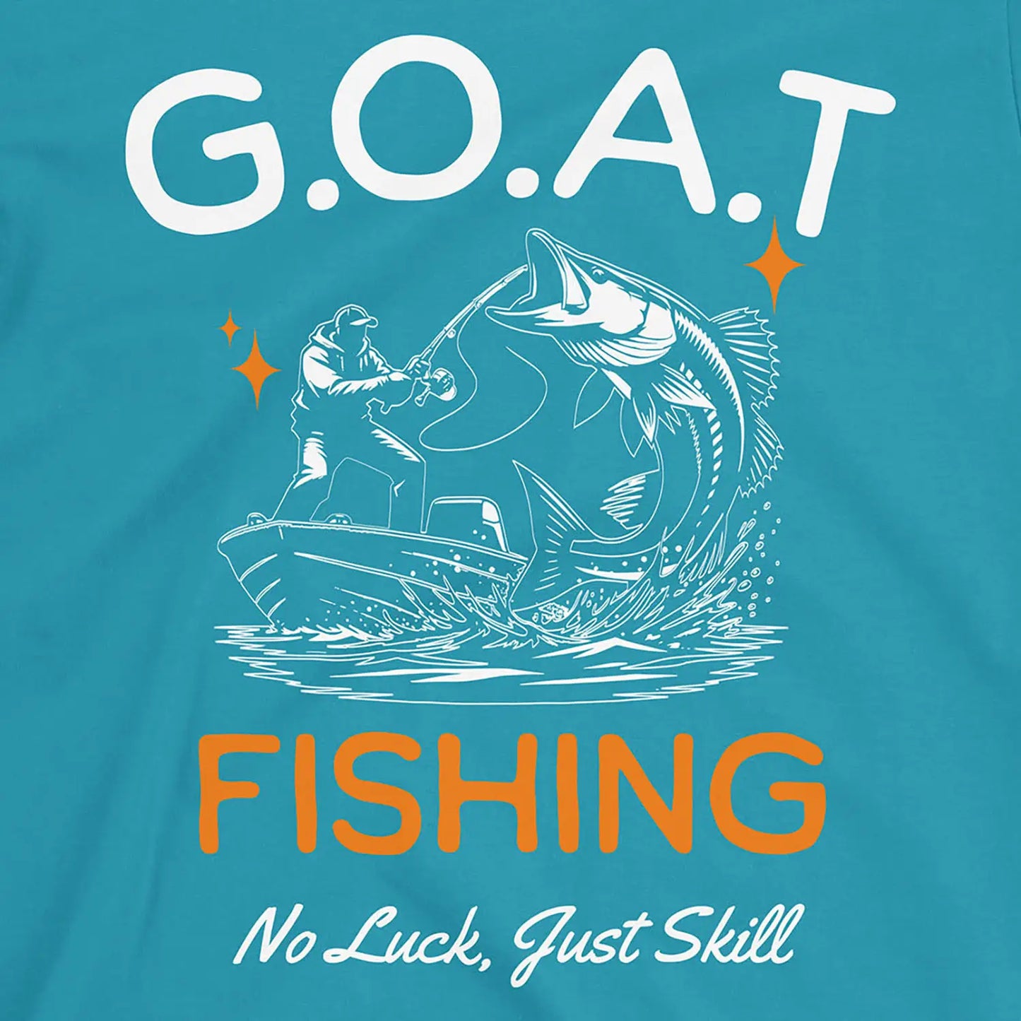 Tropical Blue, GOAT Fishing Tee – fish-room