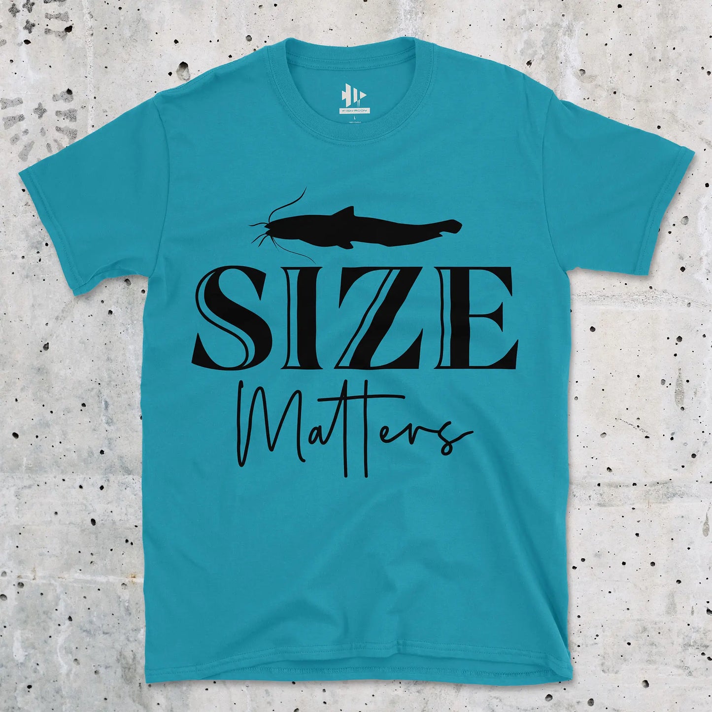 Tropical Blue, Size Matters Tee – fish-room
