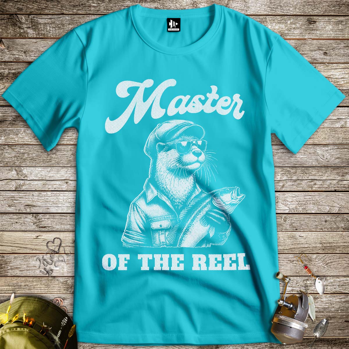 Master Of the Reel Tee-funny fishing t shirt-FISH-ROOM LLC