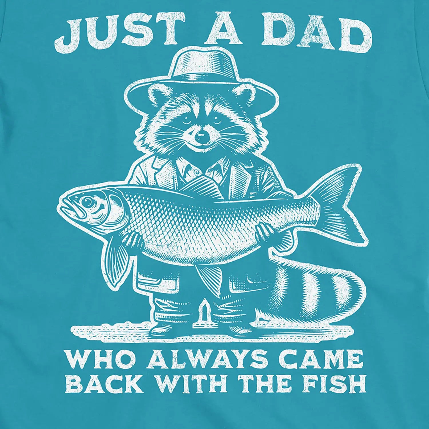 Tropical Blue, Just a Dad Who Always Came Back With a Fish Tee – fish-room