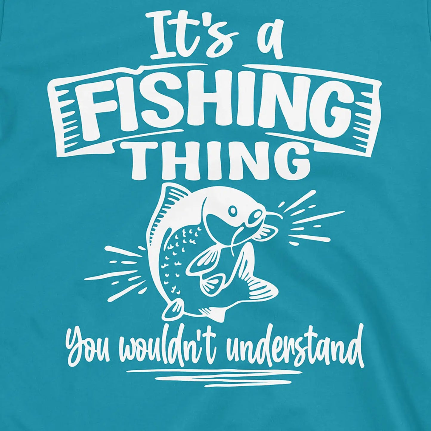 Tropical Blue, It's Fishing Thing Tee – fish-room