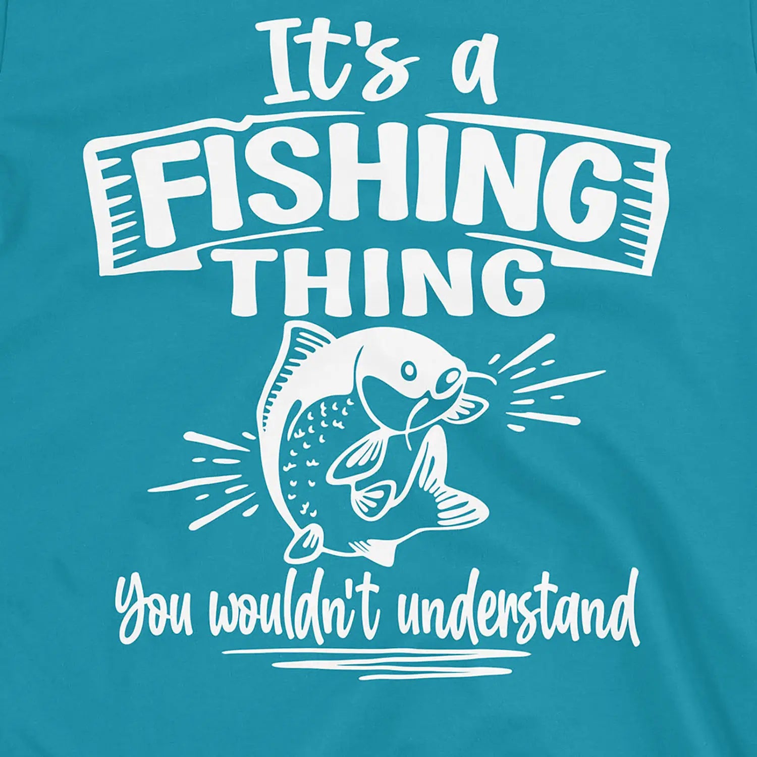 Tropical Blue, It's Fishing Thing Tee – fish-room