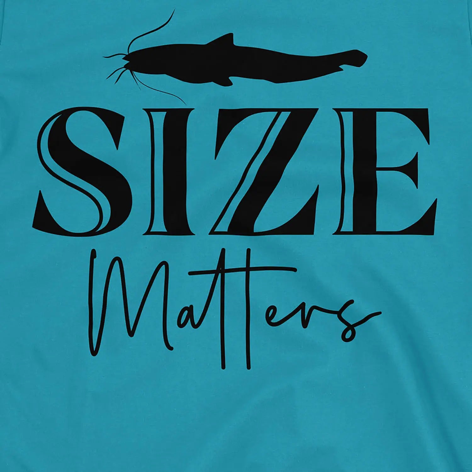 Tropical Blue, Size Matters Tee – fish-room