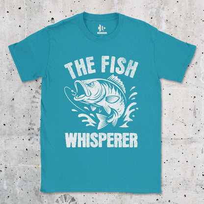 The Fish Whisperer Tee Tropical Blue T-Shirt