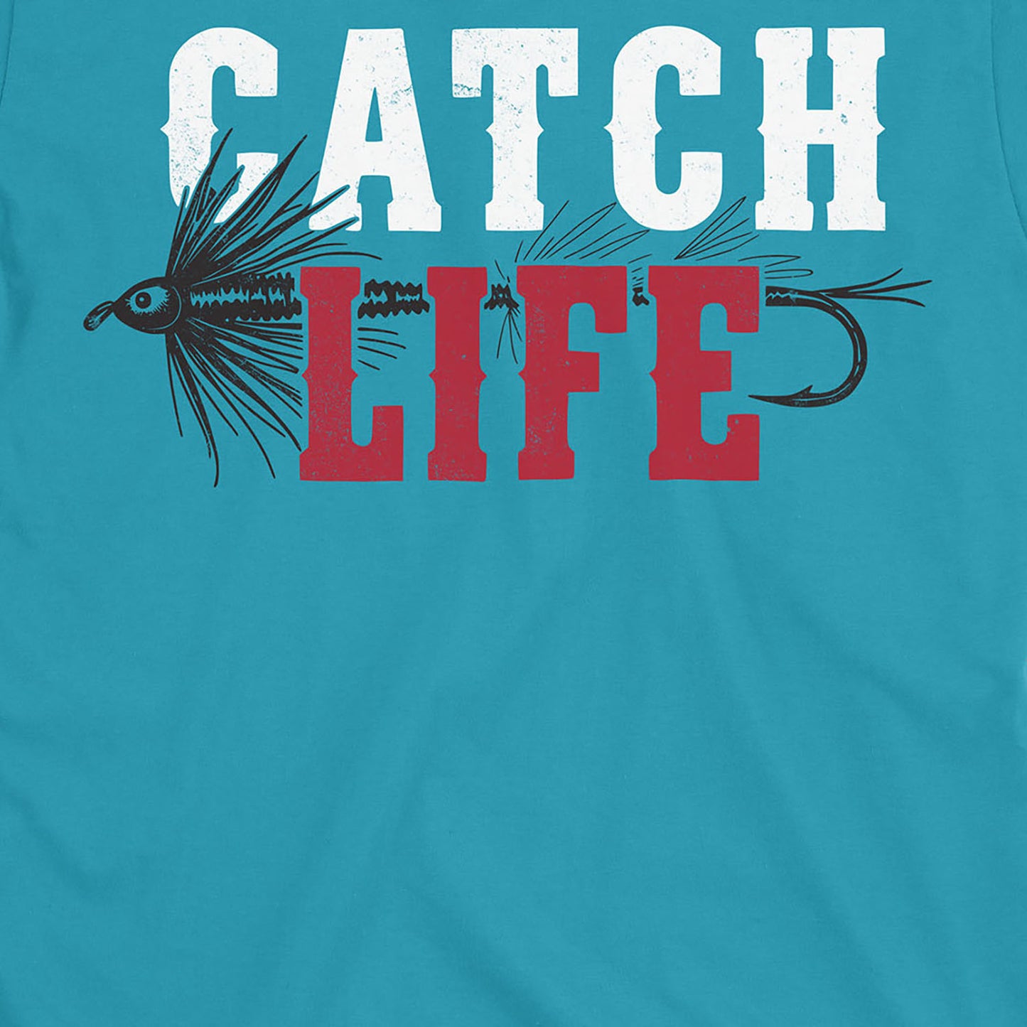 Tropical Blue, Catch Life Tee – fish-room