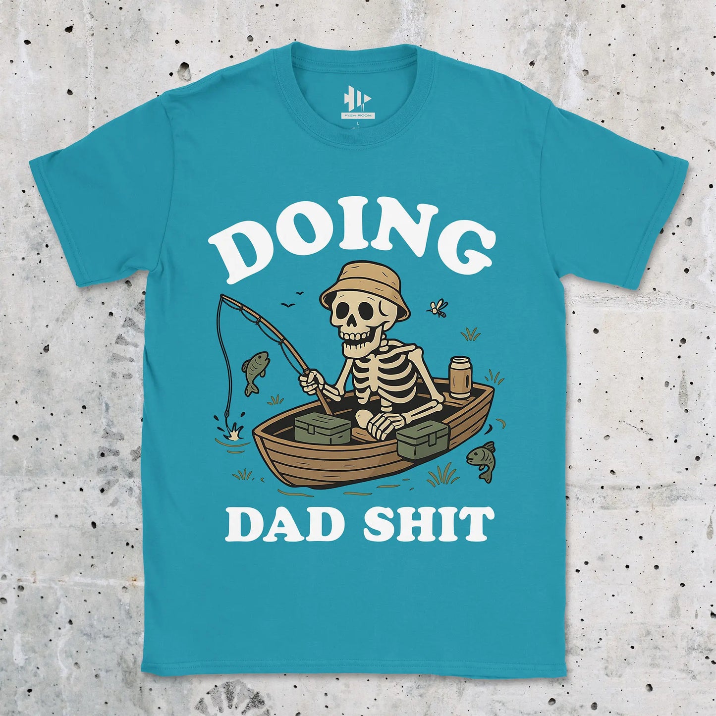 Tropical Blue, Doing Dad Shit Tee – fish-room
