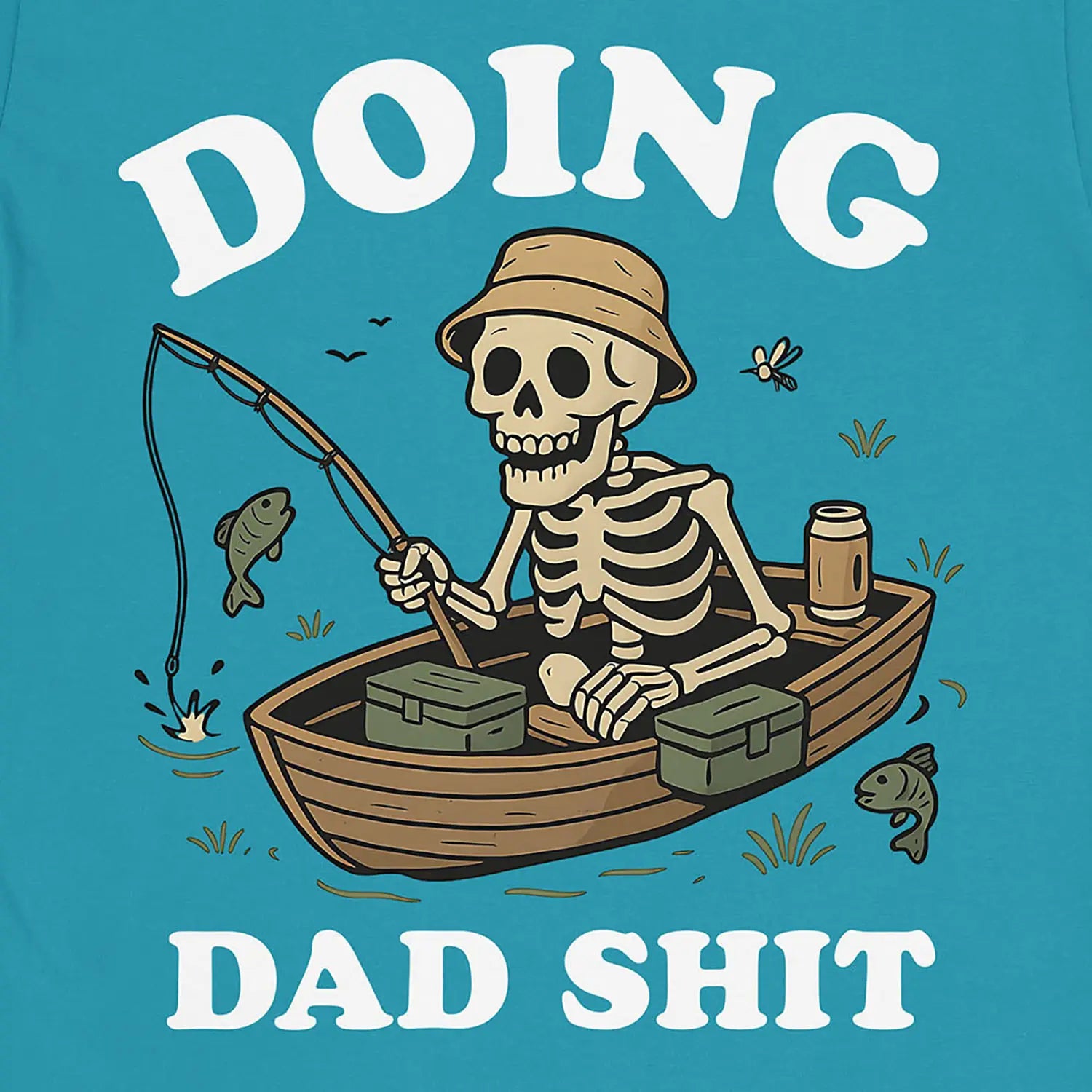 Tropical Blue, Doing Dad Shit Tee – fish-room