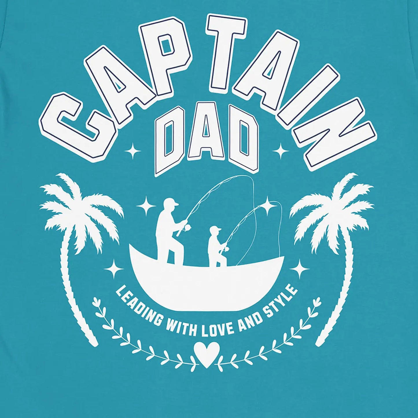 Tropical Blue, Captain Dad Tee – fish-room
