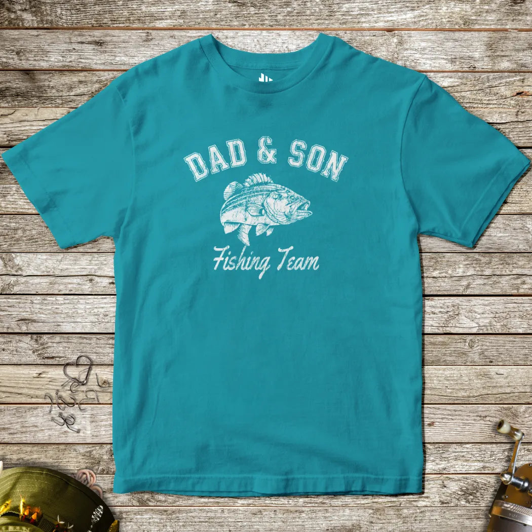 Tropical Blue, Dad and Son Fishing Team – fish-room