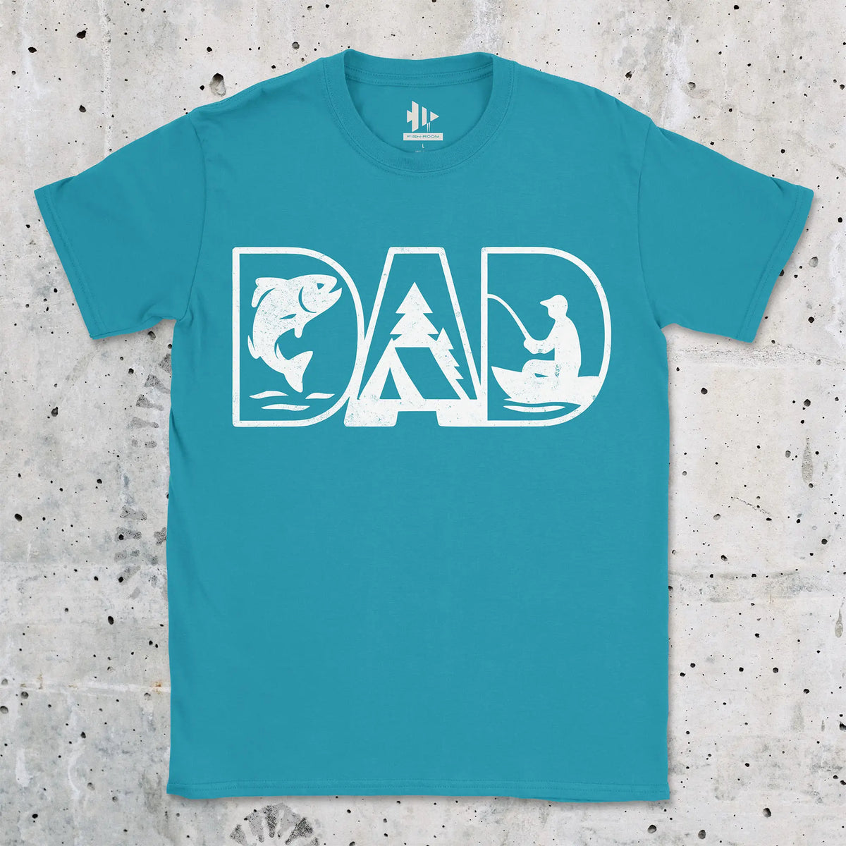 Tropical Blue, Dad Tee – fish-room