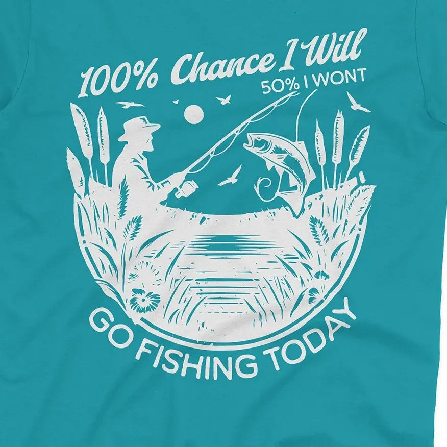 100% Fishing Day Tee