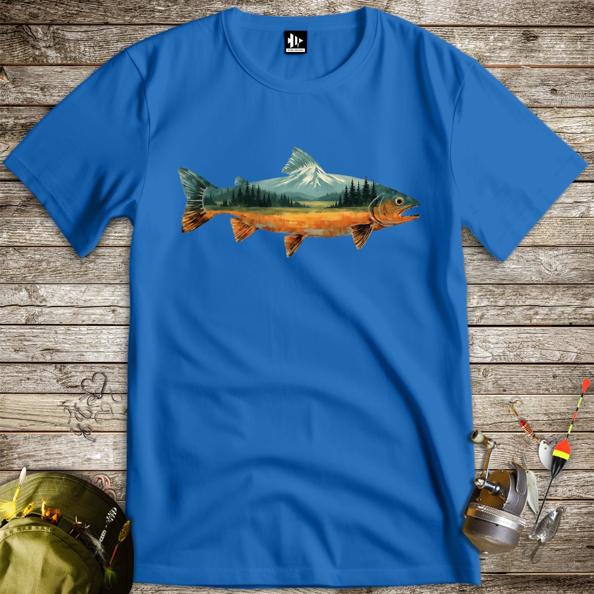 Troutscape Tee - FISH - ROOM LLC