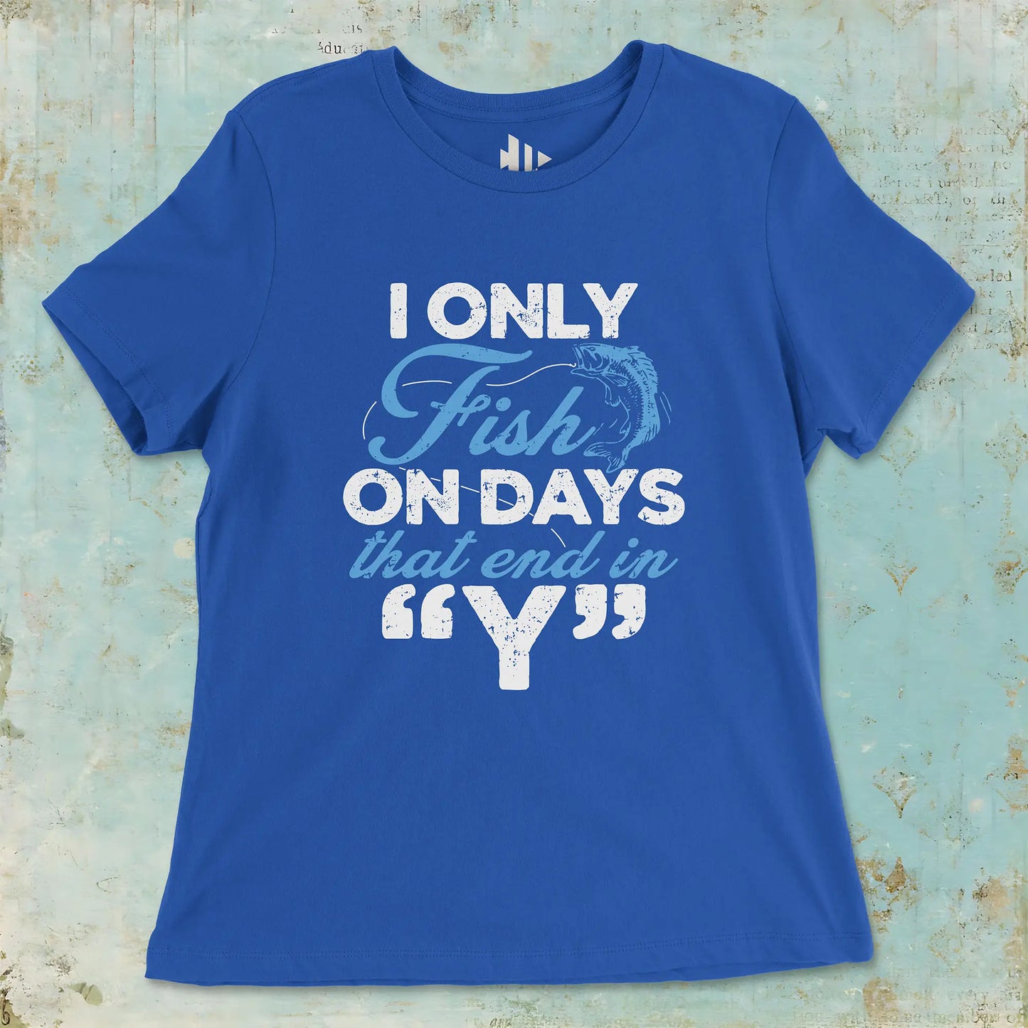 True Royal, ‘Y’-Day Fishing Ladies’ Tee – fish-room