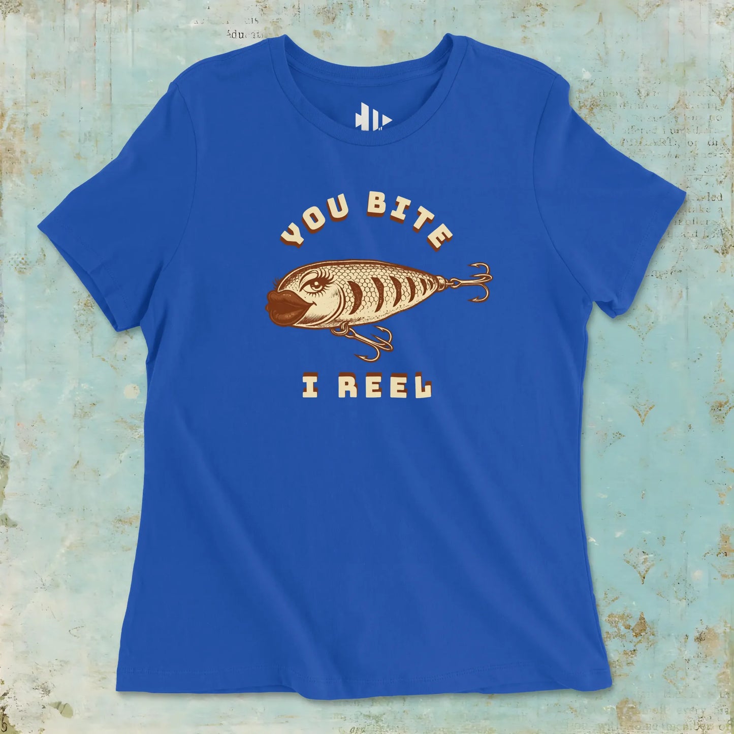 True Royal, You Bite I Reel Ladies’ Tee – fish-room